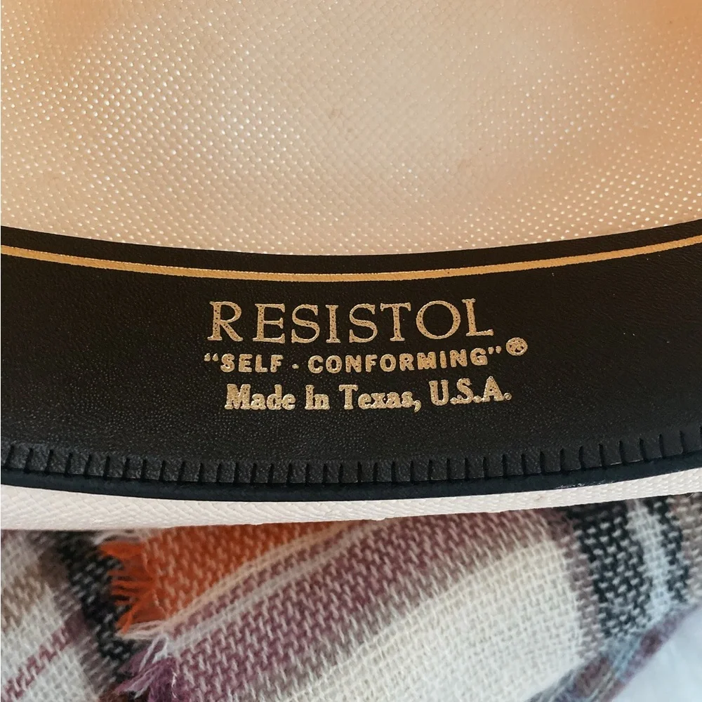 Resistol Quarter Horse long oval cowboy hat - Picture 10 of 13